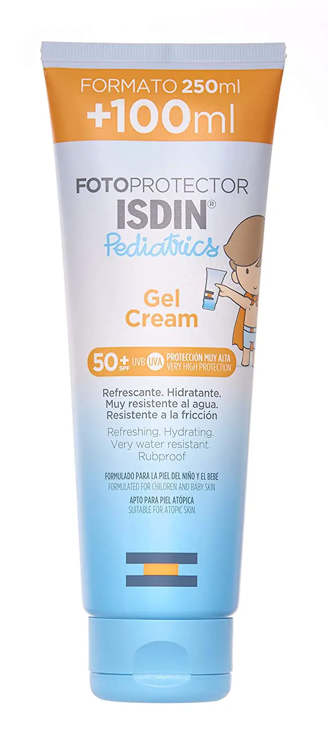 Crème solaire pour les enfants à la peau atopique